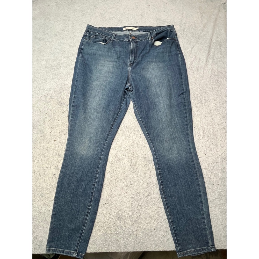 Levi Strauss Signature High Rise Skinny Jeans Womens‎ 20M Medium Wash